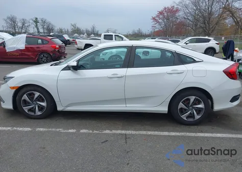 2020 Honda Civic Lx from USA, damaged, VIN 2HGFC2F67LH537703